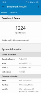 realme 7i benchmarks