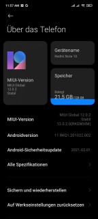 redmi note 10 miui 12