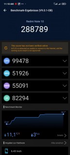 redmi note 10 antutu benchmark