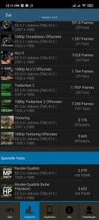 redmi note 10 gfxbench benchmark