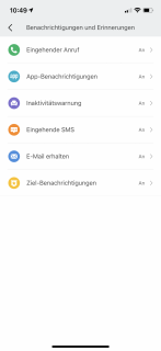 xiaomi mi band 6 benachrichtigungen