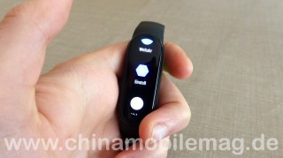 xiaomi mi band 6 menue