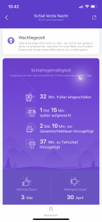 xiaomi mi band 6 schlaf tracker