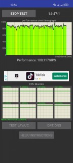 realme 8 cpu throttle test