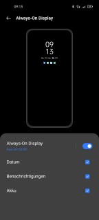 realme 8 display einstellungen