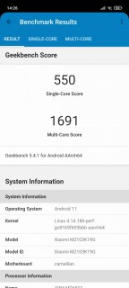 redmi note 10 5g benchmark