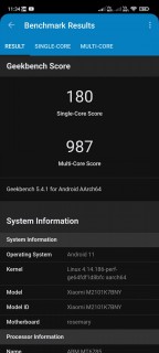 redmi note 10s geekbench 5