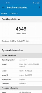 realme gt benchmark 3