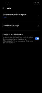 realme gt display einstellungen