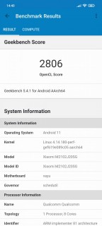Poco X3 Pro Snapdragon 860 Geekbench 5 2