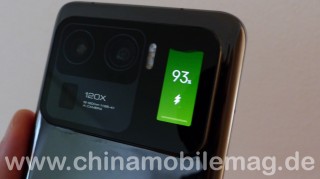 Xiaomi Mi 11 Ultra Rückseiten Display