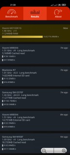 Xiaomi Mi 11 Ultra RAM Benchmark