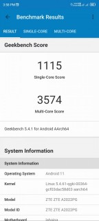 ZTE Axon 30 Ultra Benchmarks