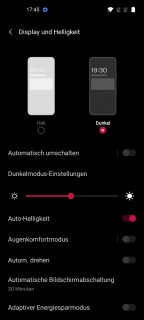 OnePlus Nord 2 Display Einstellungen