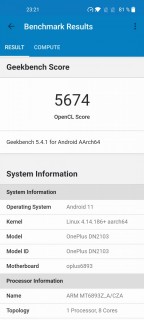 OnePlus Nord 2 Benchmarks