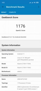 Redmi 10 Benchmarks