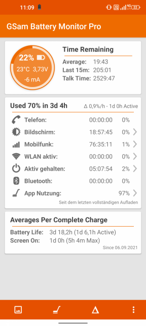 Ulefone Power Armor 13 Akkulaufzeit