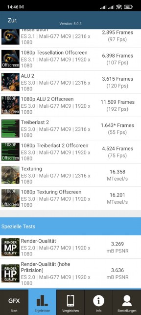 Xiaomi 11T Benchmark GFXBench