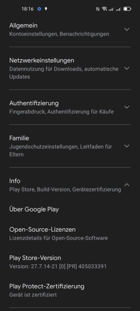 Realme GT Neo 2 Google Zertifizierung