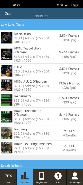 Realme GT Neo 2 GFXBench
