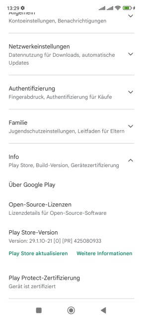Redmi Note 11 Google Zertifizierung