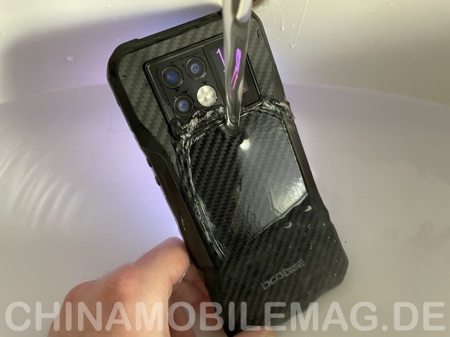 Doogee V20 Wasser Test