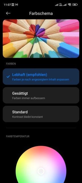 Poco M4 Pro Display Einstellungen