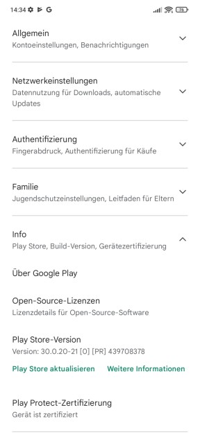 Redmi Note 11 Pro+ 5G Google Zertifizierung