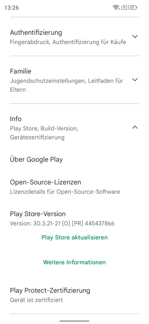 Doogee S98 Google Zertifizierung