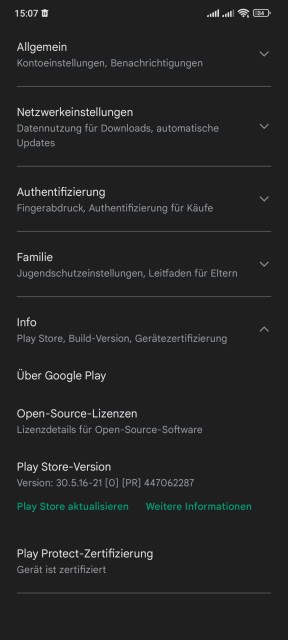 Xiaomi 12 Pro Google Zertifizierung