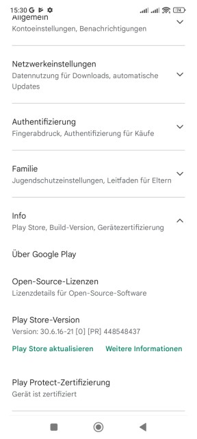 Poco F4 GT Google Zertifizierung