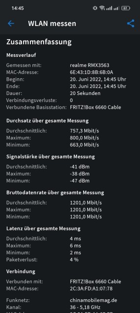 Realme GT Neo 3 WLAN Test 1