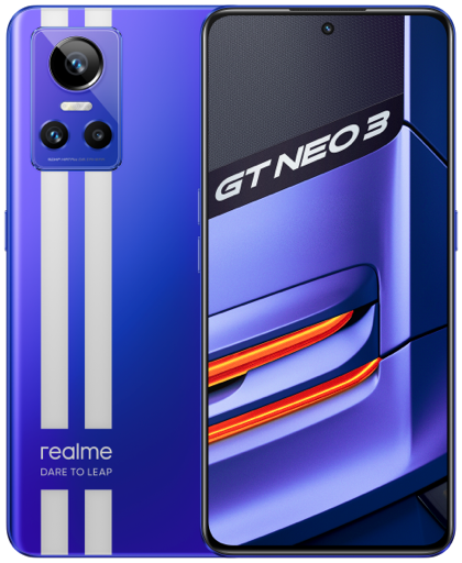 Realme GT Neo 3 Blau