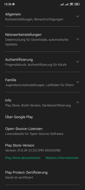 Poco F4 Google Zertifizierung