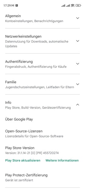 Poco X4 GT Google Zertifizierung