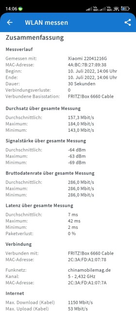 Poco X4 GT GPS WLAN Test 2