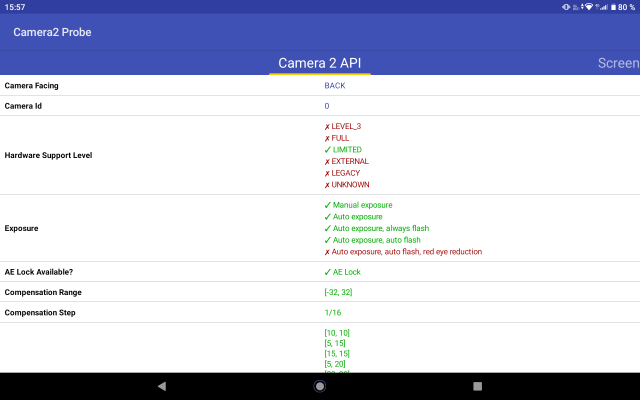 Cubot Tab 30 Camera2 API Back