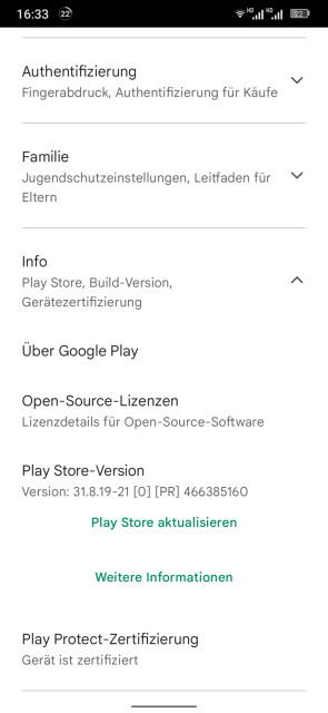 Doogee S89 Pro Google Zertifizierung