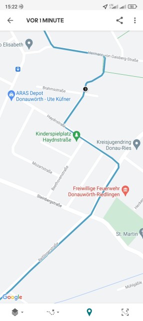 Poco M5 GPS Test 2