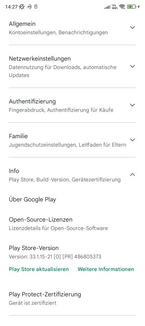 Poco M5 Google Zertifizierung