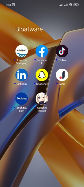 Poco M5S Bloatware