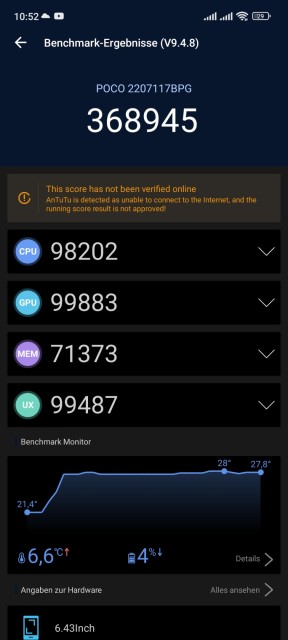 Poco M5S Antutu Benchmark