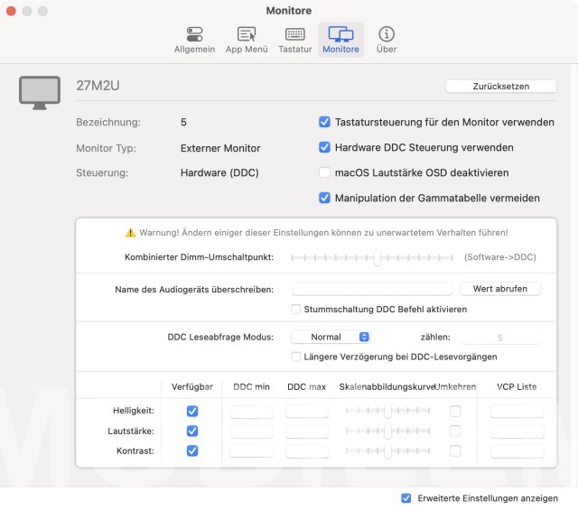 INNOCN 27M2U DDC macOS