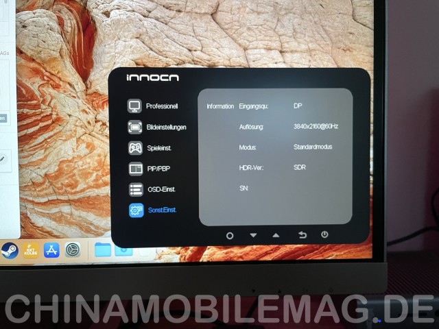 INNOCN 27M2U OSD