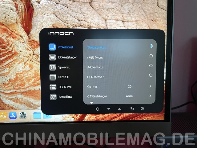 INNOCN 27M2U Profi OSD