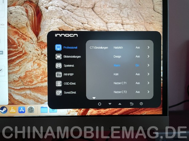 INNOCN 27M2U Profi OSD