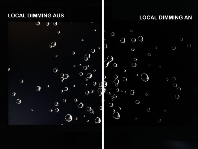 INNOCN 27M2U Local Dimming Vergleich