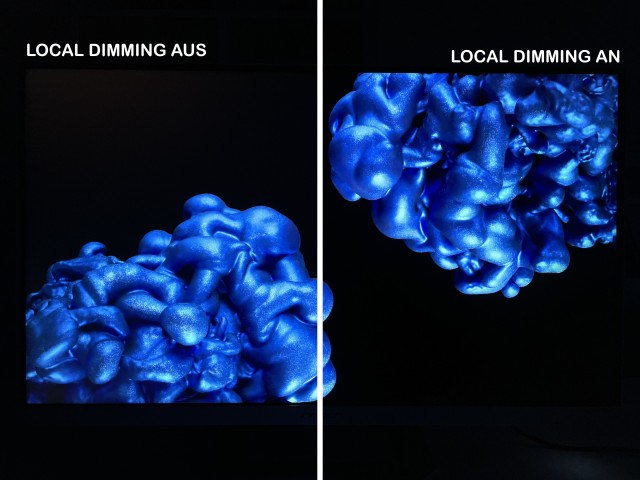 INNOCN 27M2U Local Dimming Vergleich