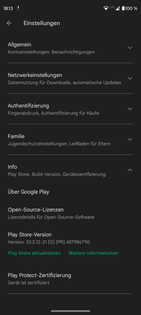 Moto G72 Google Zertifizierung