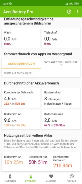 Xiaomi 12T Akkulaufzeit